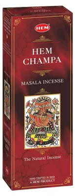 Räucherstäbchen Masala Champa 90 Stück, 6 Röhren