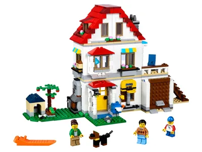 Immagine prodotto di LEGO 31069 Family villa LEGO Condizione: Nuovo, Numero di istruzioni: 1, Numero di minifigure: 3, Tema: LEGO Creator, Età: 8+, Peso: 1,44 KG, Data di uscita: 2017, Numero: 31069-1, EAN: 5702015867931, UPC: 673419266581, Numero di pezzi: 728