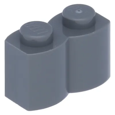 Produktbild von 1x2 Pallisade - 250 Stück Dunkelgrau