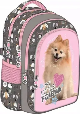 Produktbild von Süßer Pomeranian My Little Friend 4-Fach-Rucksack Majewski