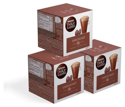 Produktbild von Kaffeekapseln Set NESCAFÉ® Dolce Gusto® Chococino, 3 x 8+8 Stk.