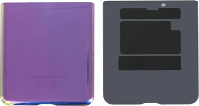 Produktbild von Original Samsung Galaxy Z Flip SM-F700 Akkudeckel Backcover Lila