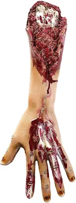 Obrázok produktu pre Odtrhnutá ruka zombie - Hororová dekorácia na Halloween