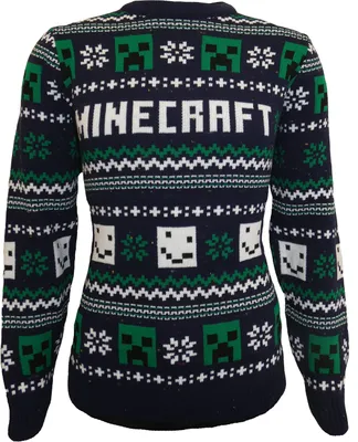 Produktbild von Minecraft - Muster Uni Weihnachten Jumper klein