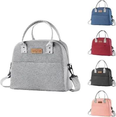 Produktbild von Kleine graue Koeltas 7,9L, für Unterwegs, Strand, Arbeit, Schule