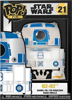 Produktbild von Funko Star Wars Pop! R2-d2-anstecker Mehrfarbig  Mehrfarbig One Size