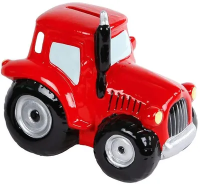 Produktbild von Kids GLOBE Spardose Traktor Keramik mehrfarbig - Spielzeug