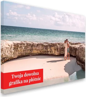 Zdjęcie produktu dla FOTO OBRAZ na płótnie z twojego zdjęcia 60x40 cm