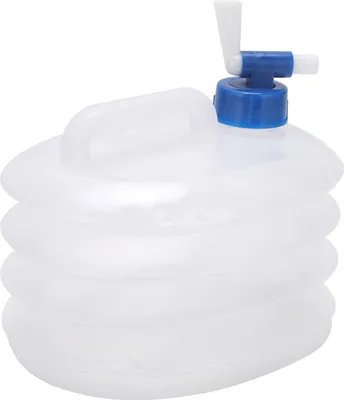 Immagine prodotto di Contenitore d'acqua pieghevole 3L Buon secchio portatile ermetico non tossico leggero per il campeggio - escursionismo