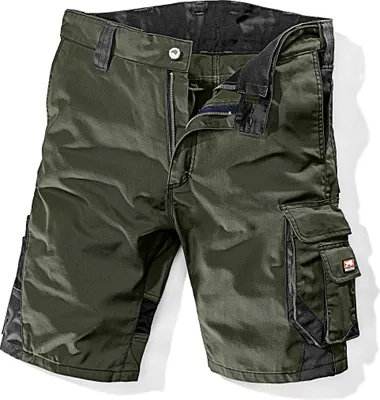 Produktbild von Bullstar Arbeitsshort WORXTAR (Farbe oliv/schwarz, Größe 54, mit Dehnbund)