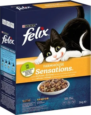 Produktbild von FELIX Sensations Mięsny z drobiem 1kg