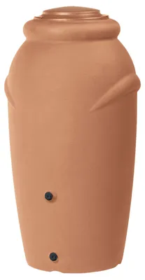 Produktbild von Regentonne Amphore BOLOGNA 210 Liter terracotta inkl. Hahn