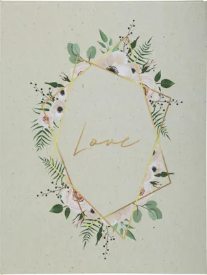 Image de Exacompta Livre d'or 100 p. tranche or Format 27x22cm CHAMPÊTRE Visuel 4718E