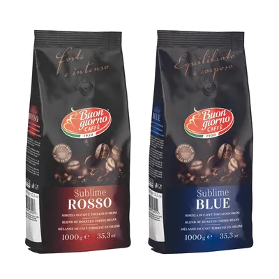 Produktbild von Espresso Kaffeebohnen 2kg Vorteilspack – Italienische Röstung