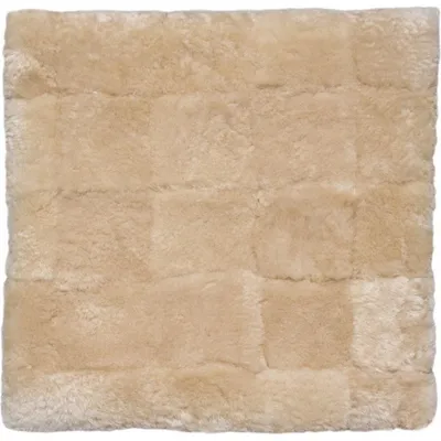 Produktbild von Heitmann Felle Lammfell-Sitzkissen, Farbe: Beige Größe ca. 35 x 35 cm 405BE