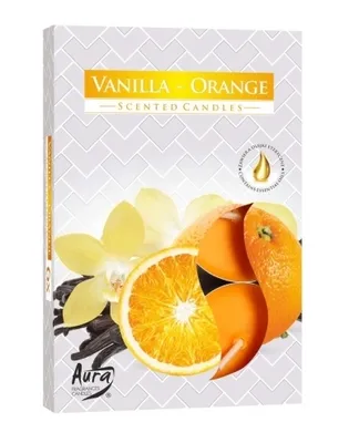 Image de Aura, Combinaisons parfumées - Vanille et orange, 6 pièces