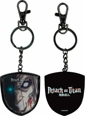 Produktbild von Attack on Titan Metall-Schlüsselanhänger Titan 7 cm