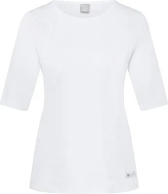 Produktbild von Rabe T-Shirt mit 3/4-Ärmeln und Rundhalsausschnitt, Weiß, Größe 42
