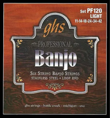 Produktbild von GHS PF120 Professional Banjo Banjo Saiten