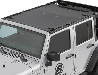 Zdjęcie produktu dla Bikinitop Safari Style Black Diamond 4 Türer Jeep Wrangler JK 07-17