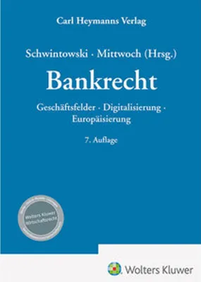 Produktbild von Bankrecht
