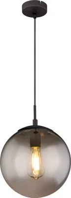 Produktbild von Globo Lighting Hängeleuchte Metall schwarz matt, 1x E27