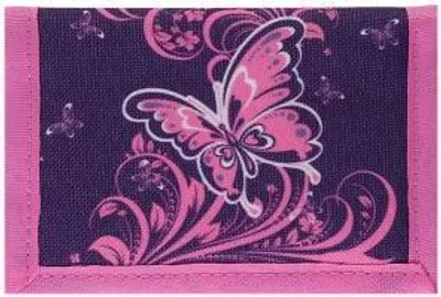 Produktbild von TTS Kinder Geldbörse "BUTTERFLY PURPLE"