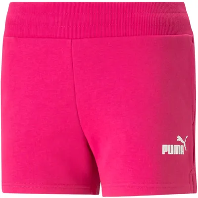 Zdjęcie produktu dla Spodenki dresowe PUMA Essentials 4" dla kobiet 96 – kolor orchid shadow, rozmiar L