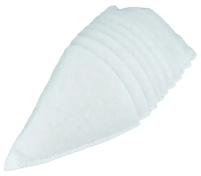 Produktbild von vhbw 10x Kegelfilter Ersatz für Zehnder 990320031 für Lüftungsanlage - Abluftfilter G4 / ISO Coarse 60%, DN 100 Weiß