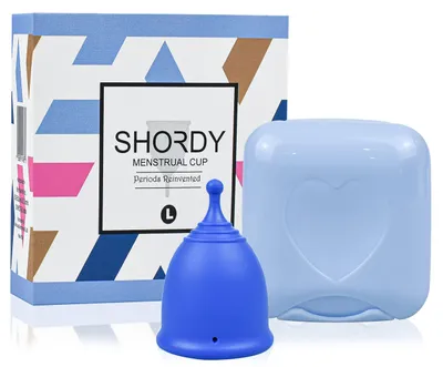 Imagen del producto de Taza menstrual flexible, tamaño grande, 1 unidad, para usar durante la menstruación