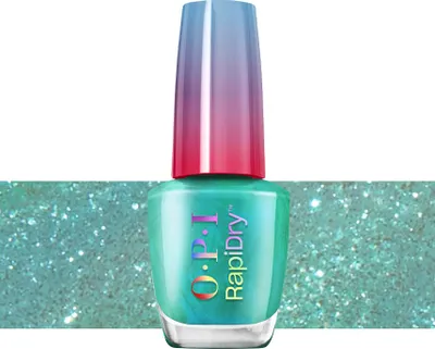 Produktbild von OPI RapiDry, 15 ml, Grün, Speed Of Bright, Färbung, Glitter, Flasche