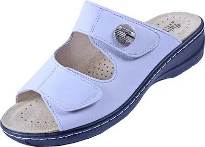 Produktbild von Hickersberger Pantoletten in Übergrößen Weiß [D2C]2120-8080 große Damenschuhe, Größe:40