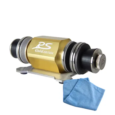 Produktbild von RS Rollenschärfer Rollschleifer Messerschärfer Scherenschärfer - Trocken/Nassschliff "Gold Edition"