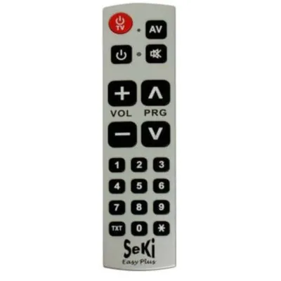 Obrázok produktu pre Programovateľný univerzálny diaľkový ovládač Seki Easy Plus pre seniorov