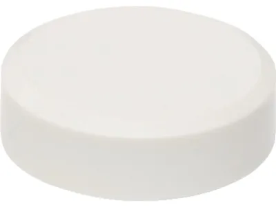 Zdjęcie produktu dla Magnes MAULpro recycling ok. 20 sztuk 0,6 kg tworzywo sztuczne ferryt odporny na pęknięcia lakierowany Ø 2,9 x 1,1 cm biały
