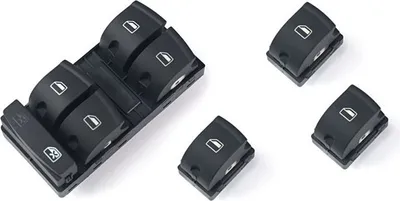 Immagine prodotto di Pulsante interruttore regolatore finestra 4 porte SET per Audi A3 S3 8P / A6 S6 4F C6 / Q7 4L
