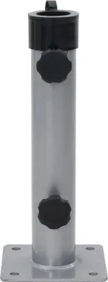Obrázok produktu pre vidaXL Stojan na slnečník Ø38/48 mm strieborná oceľ