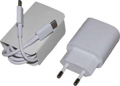 Produktbild von 25W Super-Schnell-Ladegerät TA800 für Original Samsung Galaxy A54 5G, A34 5G, A14 5G + 1m weiß beidseitiges Typ-C Ladekabel 3A Netzteil Adaptive super-Fast-Charging Datenkabel