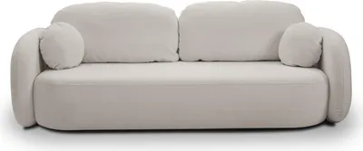 Produktbild von COBOURG Zweisitzer-Sofa mit Stauraum - hellgrau 2