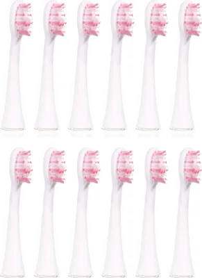 Produktbild von AILORIA SHINE BRIGHT - Extra Clean Ersatzbürstenköpfe 12er Set ROSA