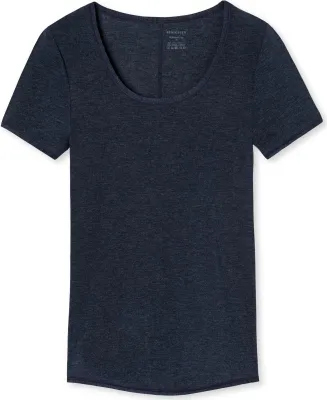 Produktbild von Schiesser Damen Shirt 1/2 Arm Gr. L  nachtblau