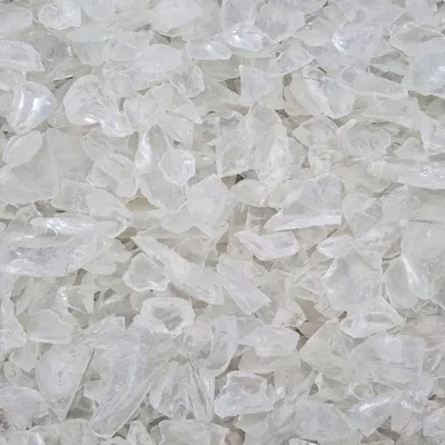Produktbild von Weißer Glas-Kies 3–5 cm 1 kg – Dekorative Glassteine für Garten, Gabionen und Innenbereiche