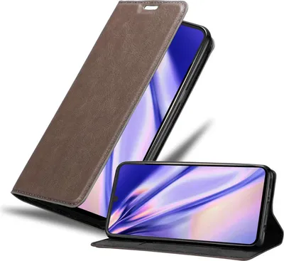 Obrázek produktu pro Cadorabo pouzdro pro LG V60 ThinQ Protective Case in Brown Pouzdro na mobil s magnetickým zavíráním