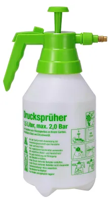 Produktbild von Drucksprüher 1,5 Liter Pumpsprüher Pflanzensprüher Messingdüse Kunststoff