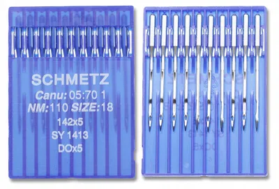 Produktbild von Schmetz Nähmaschinennadeln 142x5 110 Präzise 10 Stück