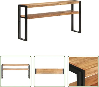Produktbild von The Living Store Konsolentisch 150x30x75 cm Akazie Massivholz