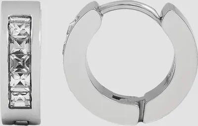 Produktbild von "Zolile", Edelstahl Klapp-Creolen, Simili