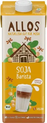 Produktbild von Allos Soja Barista Drink - - 1l x 6 - 6er Pack VPE
