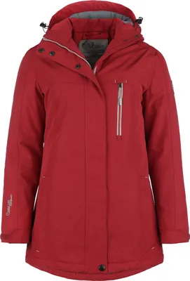 Produktbild von Blue Wave Damen Funktionsjacke Carla - Jacke Regenjacke Funktionsmantel in Rot Größe 44