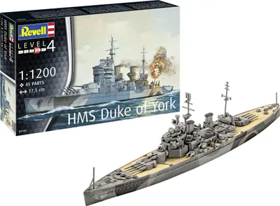 Zdjęcie produktu dla Revell Battleship HMS Duke of York 1:1200